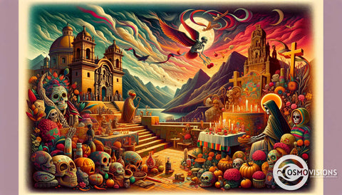 The Interplay of Day of the Dead and Santa Muerte Religion