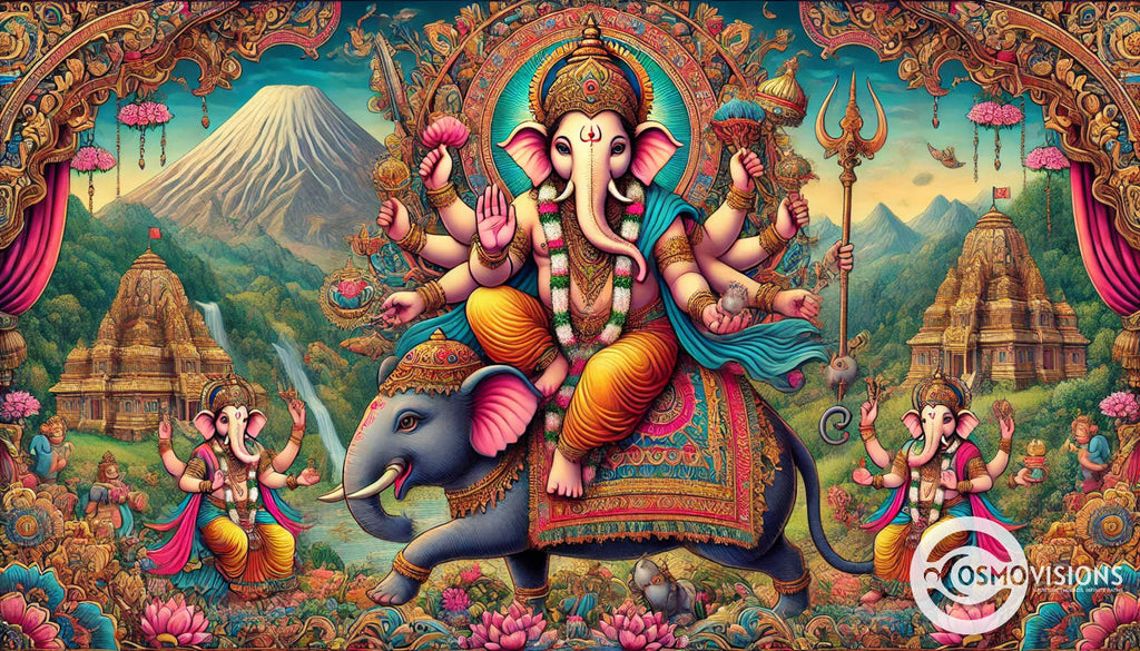 Ganesh with Mouse: Mythological Tale of Lord Ganesha and His Vahana