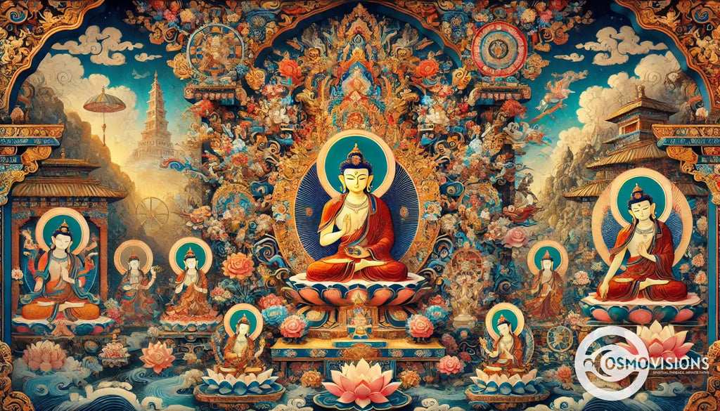 buddhist-thangka, Buddhism, white tara, green tara,