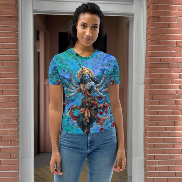 Kali - Psychedelic Hindu All Over T-Shirt