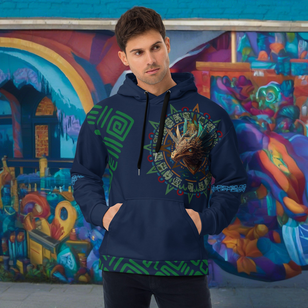 Quetzalcoatl Aztec Hoodie