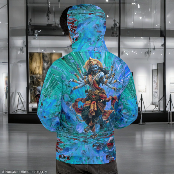 Kali Psychedelic Hindu Hoodie