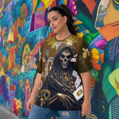 Narcos Santa Muerte All Over T-Shirt