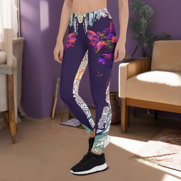 Xochipilli Aztec Leggings