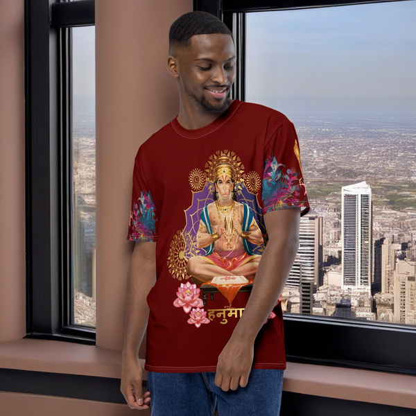 Hanuman Hindu All Over T-Shirt