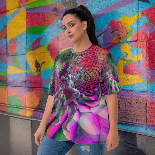 Shiva - Psychedelic Hindu All Over T-Shirt
