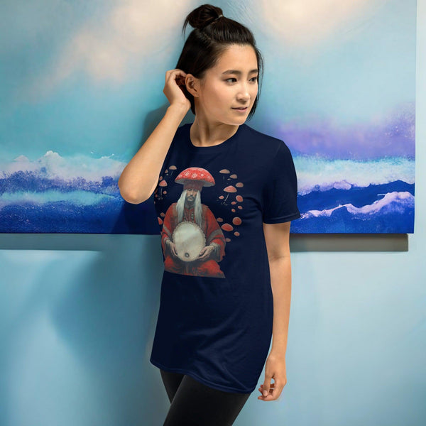 "Amanita Collection T-shirt showcasing Yakut inspired designs"
