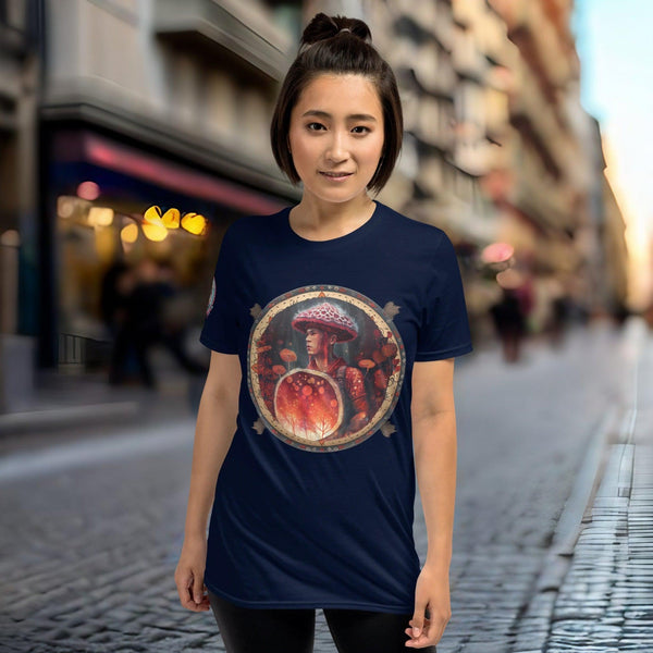 "Amanita Collection T-shirt showcasing Yakut inspired designs"