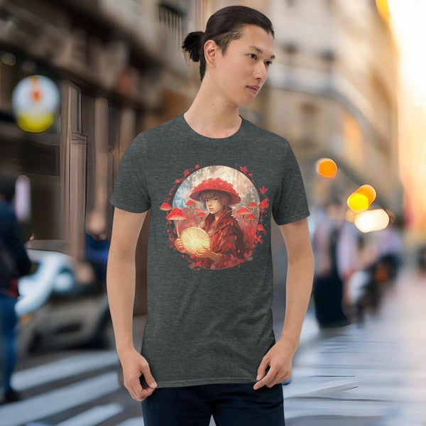 "Amanita Collection T-shirt showcasing Yakut inspired designs"