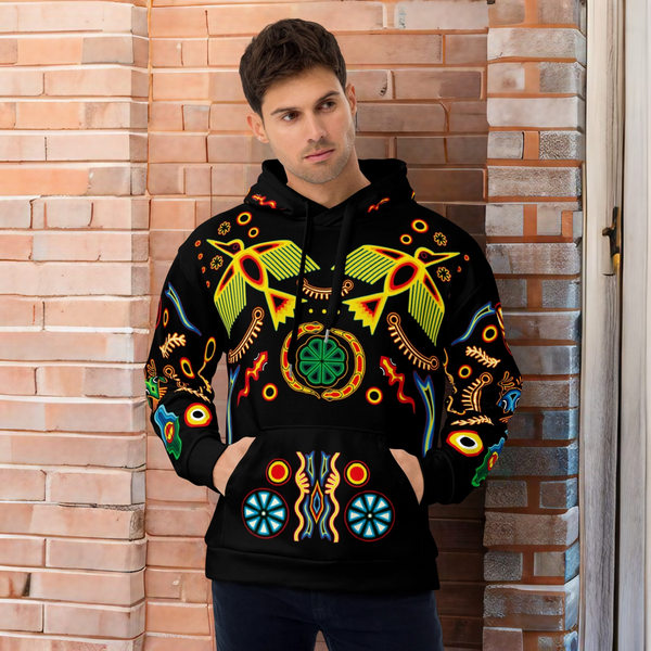 Bird Huicholes Hoodie