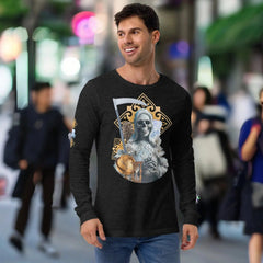 Blanca Santa Muerte Long Sleeve Shirt