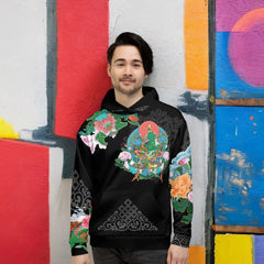 Green Tara Thangka Hoodie