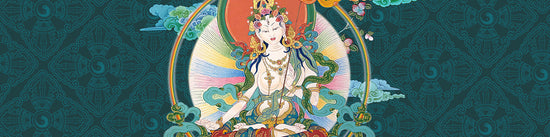 White Tara Collection Banner Mobile