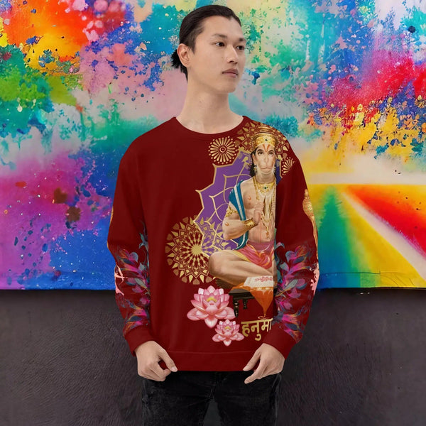 Hanuman Hindu Sweatshirt