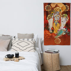 Krishna Hindu Flag