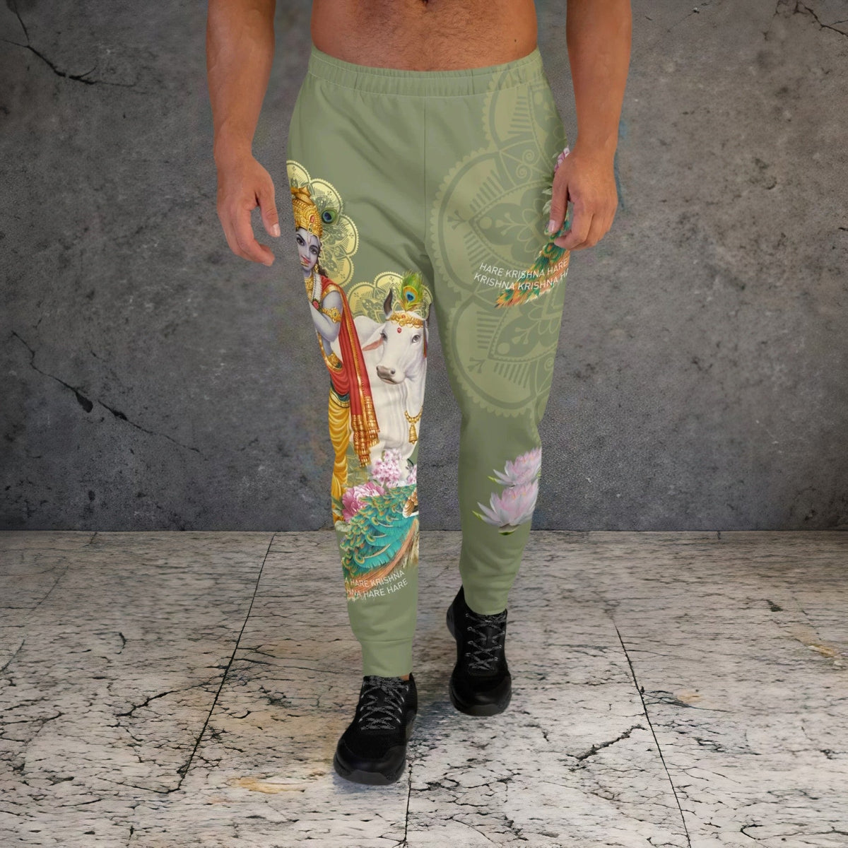 Design Jogger Pants Krishna Hindu Joggers Cosmovisions Cosmovisions
