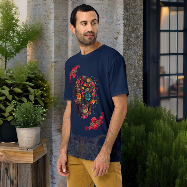 Vibrant All Over T-Shirt from the Dia de los Muertos collection
