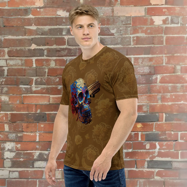 Vibrant All Over T-Shirt from the Dia de los Muertos collection