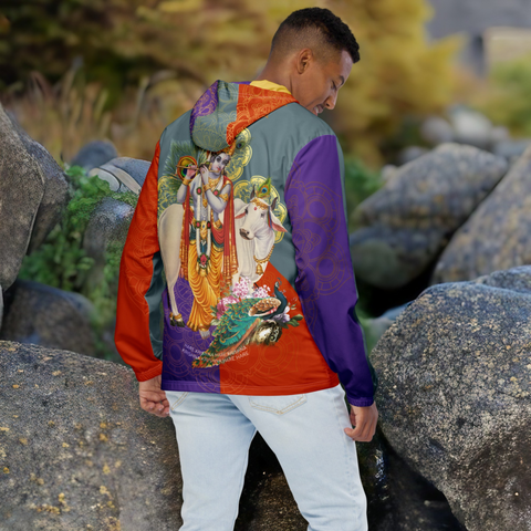 Krishna Hindu All Over Wind Jacket