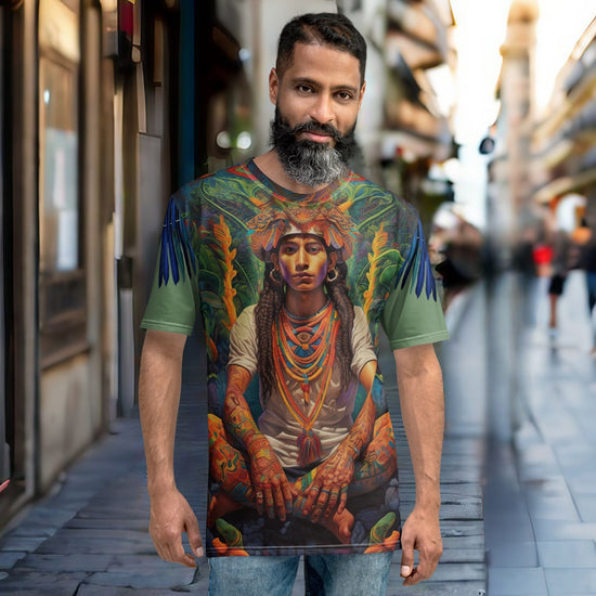 All Over T-Shirt: Ayahuasca Collection, celebrating indigenous wisdom