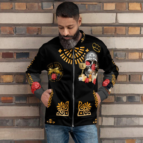 Narcos Santa Muerte Bomber Jacket