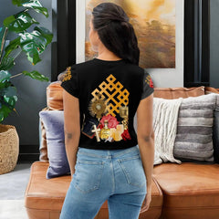 Narcos Santa Muerte Crop T-Shirt