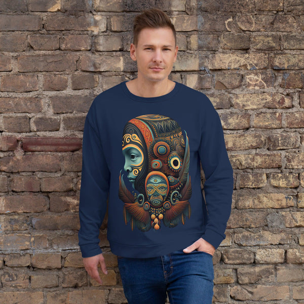 Otherworldly Haida-Tlingit Unisex Sweatshirt