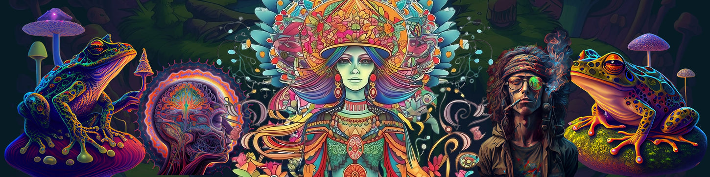 Psychedelic Pop Banner