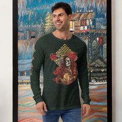 Roja Santa Muerte Long Sleeve Shirt