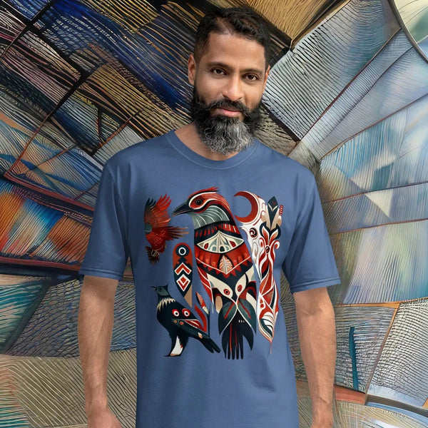 Sacred Animals Haida-Tlingit Men's T-shirt