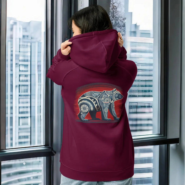 Sacred Animals Haida-Tlingit Unisex Eco Hoodie