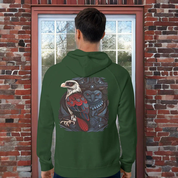 Sacred Animals Haida-Tlingit Unisex Eco Hoodie