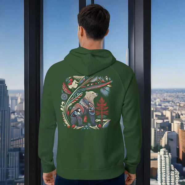 Sacred Animals Haida-Tinglit Unisex Eco Hoodie