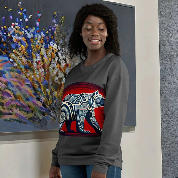 Sacred Animals Haida-Tlingit Unisex Sweatshirt