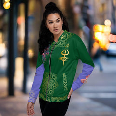 Shiva Hindu Bomber Jacket