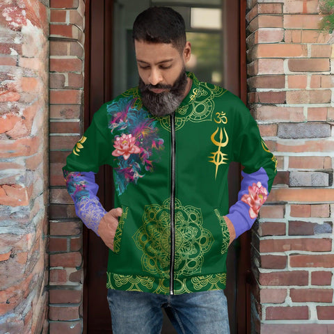 Shiva Hindu Bomber Jacket