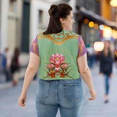 Shiva Hindu Crop T-Shirt