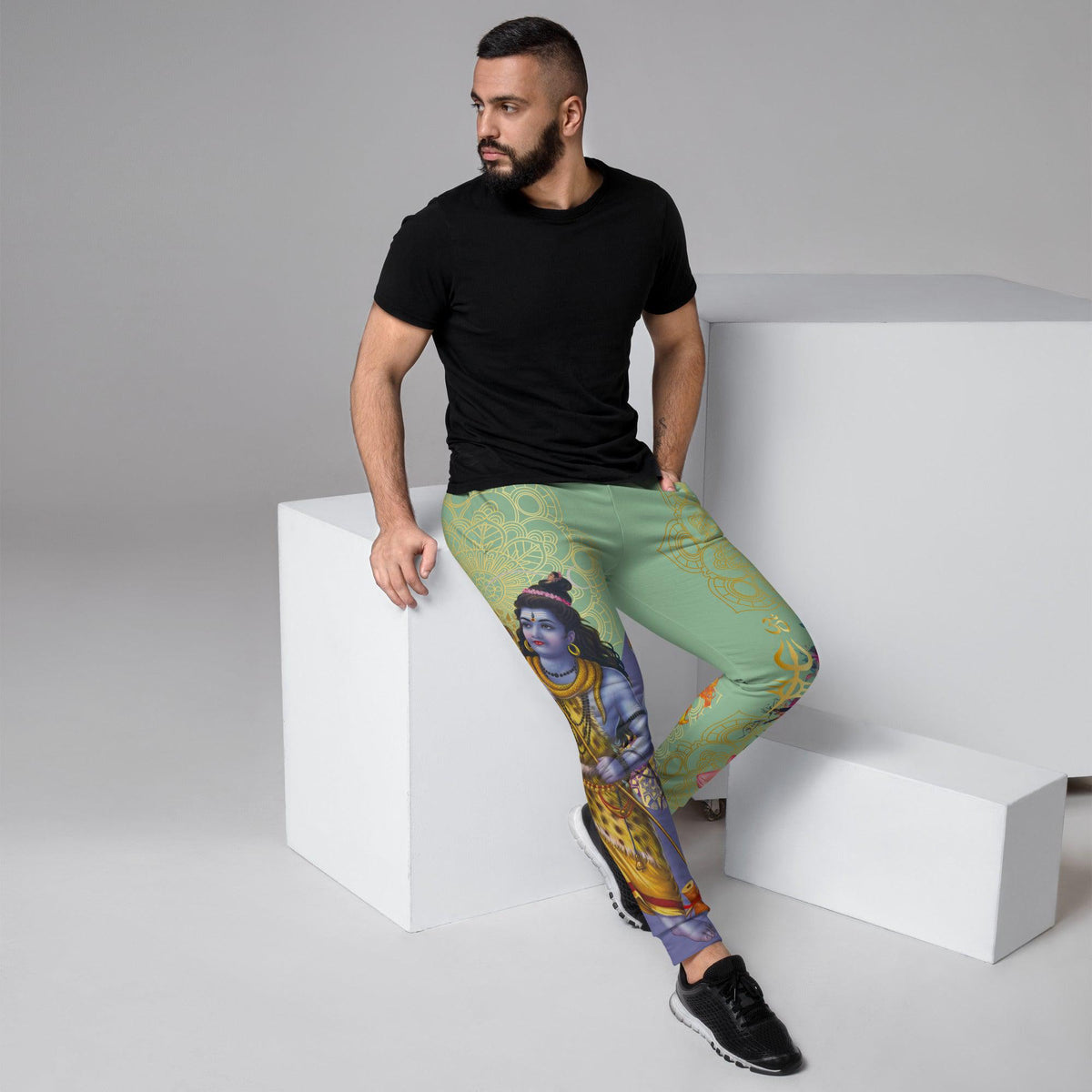 Design Jogger Pants Shiva Hindu Joggers Cosmovisions Cosmovisions