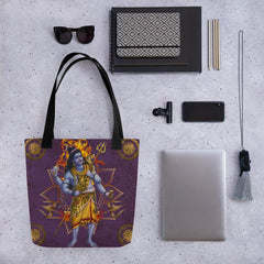 Shiva Hindu Tote Bag