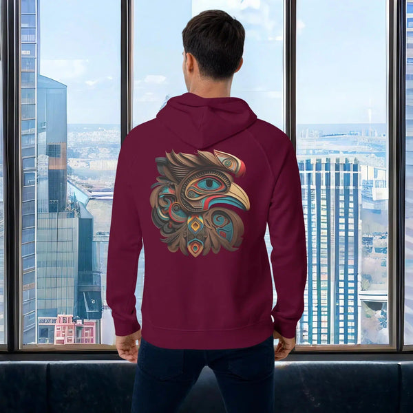 Totem Haida-Tlingit Unisex Eco Hoodie