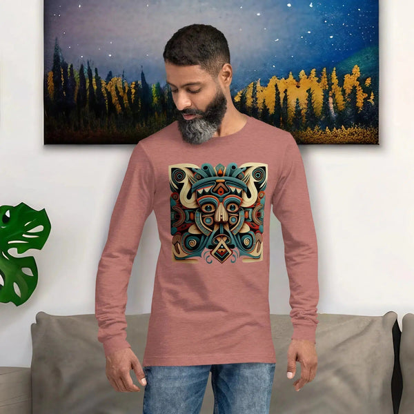 Totem Haida-Tlingit Unisex Long Sleeve