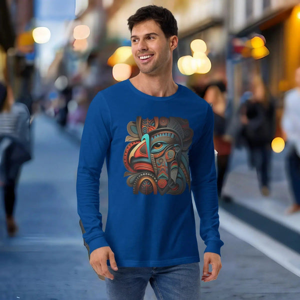 Totem Haida-Tlingit Unisex Long Sleeve