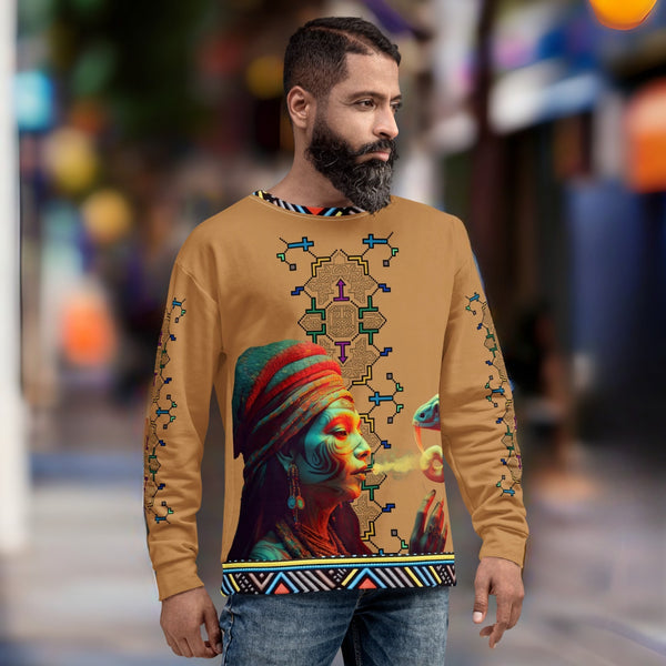 Ayahuasca Sweatshirt from Cosmovisions, a blend of tradition and modernity