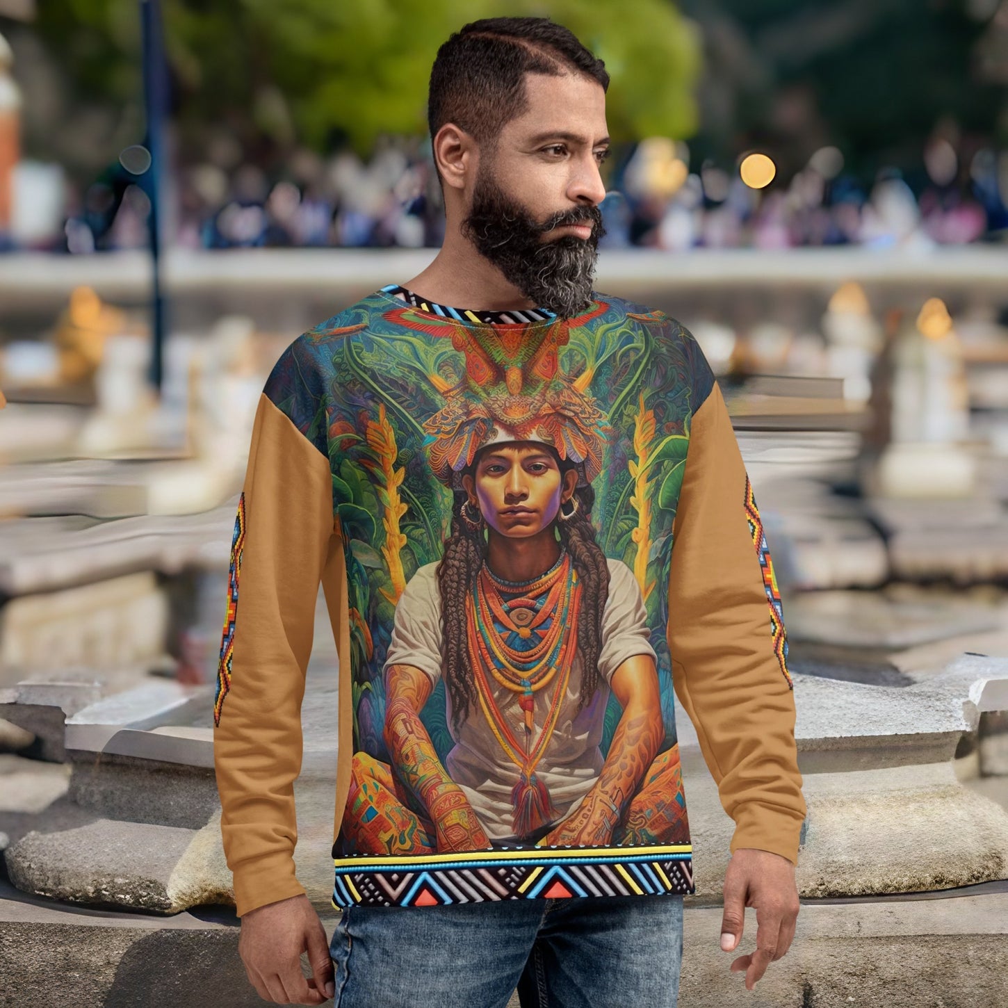 Ayahuasca Sweatshirt from Cosmovisions, a blend of tradition and modernity