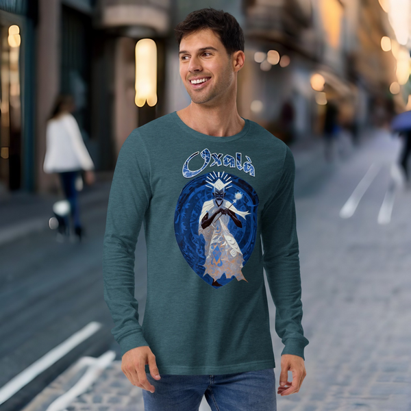 Oxala Orisha Long Sleeve T-Shirt