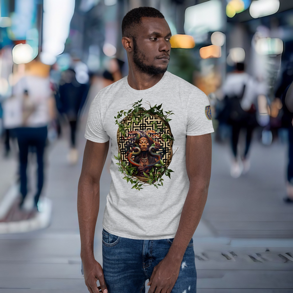 Vibrant Ayahuasca T-Shirt depicting spiritual narratives