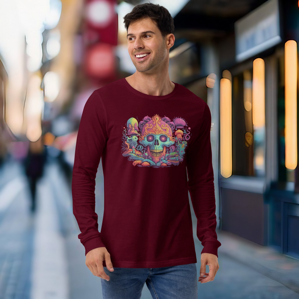 Magic Mushrooms Long Sleeve T-Shirt