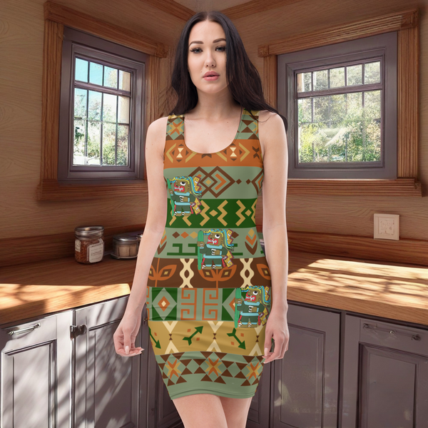 Aztec dress