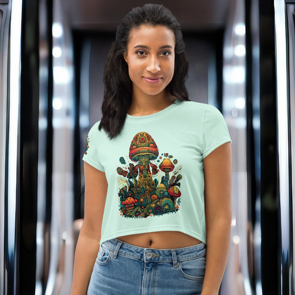 Psilocybe Codex Cropped T-Shirt