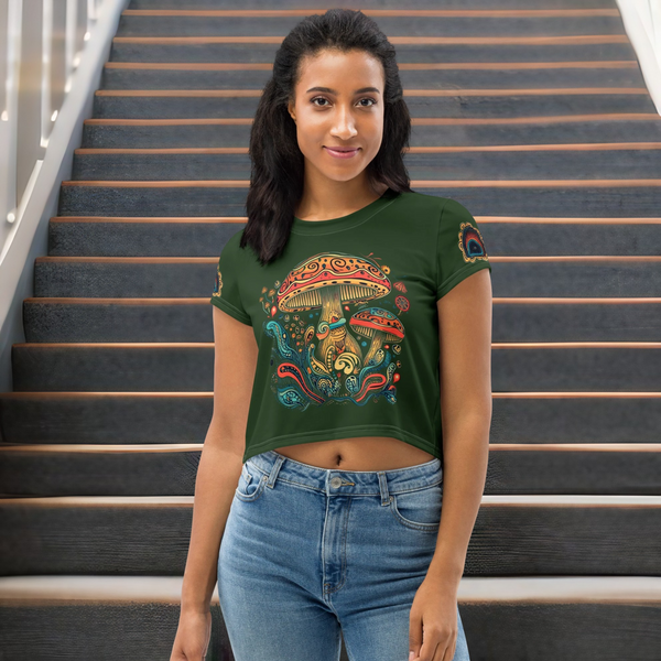 Psilocybe Codex Cropped T-Shirt